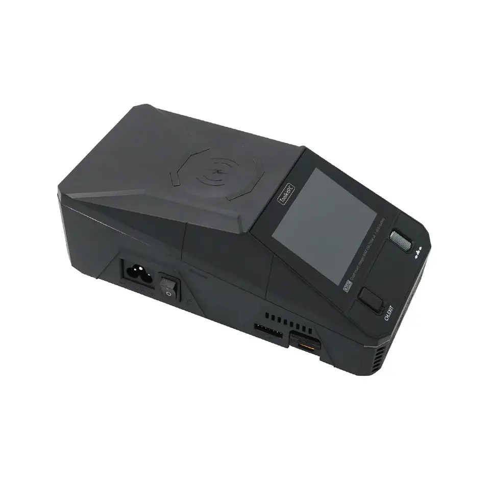 ToolkitRC Q6AC AC 400W/ DC 1200W 4CH Balanced Charger 65W USB Output 15W Wireless Charger 4
