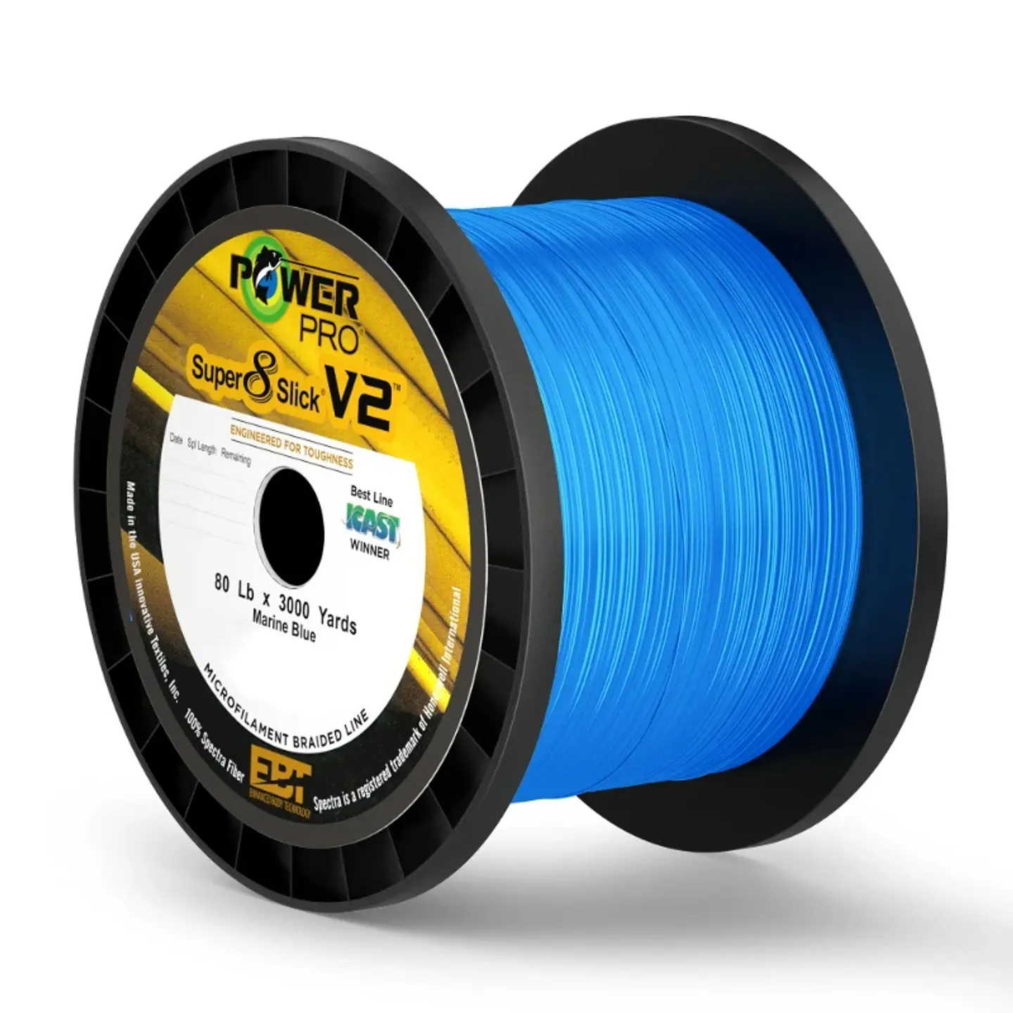 3000YDS POWER PRO SSV2 Braided Fishing Line 8 Strands Multifilament USA Carp Fishing Multifunction PE Fishing Line for  Pesca 8