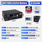 Brand New 12V 24V 48v 100ah 200ah 280ah 300Ah 400Ah LiFePO4 Lithium Battery 100A BMS 6000+ cyclic for Inverter Solar RV No Tax - thumbnail 12