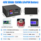 LiFePO4 48V 300AH 15KWH Battery 51.2V 100AH 200AH Lithium Solar Battery 6000+ Cycles With 16S 200A BMS For Inverter  EU Stock - thumbnail 2