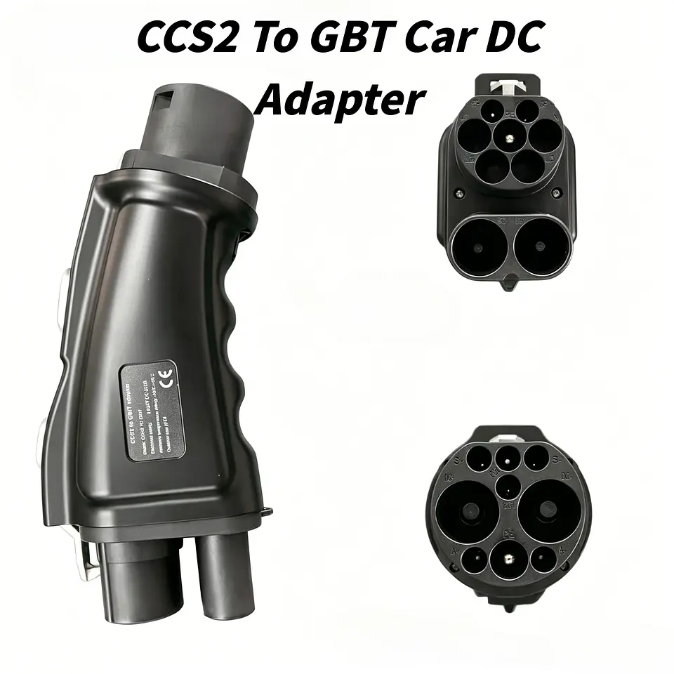 300A CCS2 To GBT Car DC Adapter EV Charger Connector Electric Vehicle CCS2 To GBT Adapter for BYD GE3 1