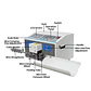 Computer Automatic Wire Stripping Machine for PVC Silicone Teflon Braided High-Temp Shielded Wire 0.1-4mm² Cut 0.01-99999mm - thumbnail 2