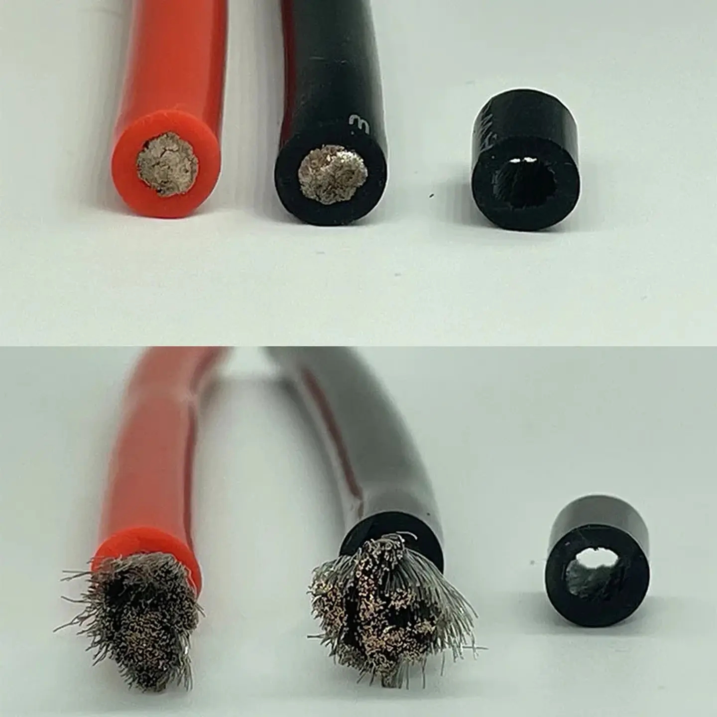 6 8 10 12 14 16 18 20 22 24 26 28AWG Red Black Cable High Temperature Resistant Ultra Soft Silicon Wire 2
