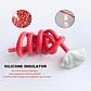 6 8 10 12 14 16 18 20 22 24 26 28AWG Red Black Cable High Temperature Resistant Ultra Soft Silicon Wire - thumbnail 4