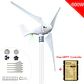 600W 12V 24V Wind Turbine Gennerator 3 or 5 Blades 12M/S Low Speed Windmill LED Indicate Light With Free MPPT Charge Controller - thumbnail 1