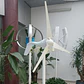 Warehouse Shipping 3kw 6kw 2kw 5kw Wind Turbine Generator 3 5 Blades 12v 24v 48v With Mppt/Hybrid Charge Controller For Home Use - thumbnail 2