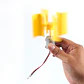 DIY Kit Small Motor Vertical Wind Turbines Blades Breeze Electricity Generator Electricity Generator - thumbnail 3