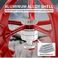 500W 12V 24V Household Wind Turbine Red Lantern Vertical Axis Windmill Generator Vawt for Residential Off-Grid Power Use - thumbnail 2