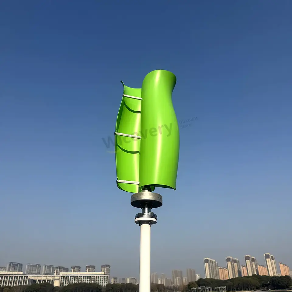 5KW 12V 24V 48V Wind Power Turbine Generator Home Farm 5000W 8000W 10000W Windmill 2 Blades with Mppt Controller 3