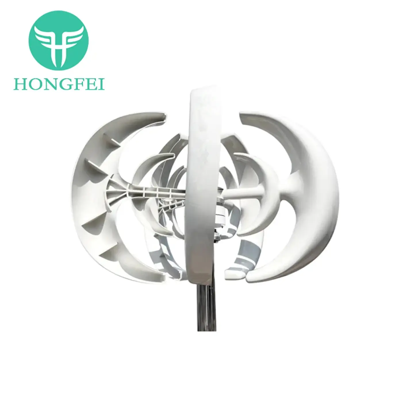 50W Factory Direct Sales Micro Vertical Wind Generators Turbine Machine for Home Use 2
