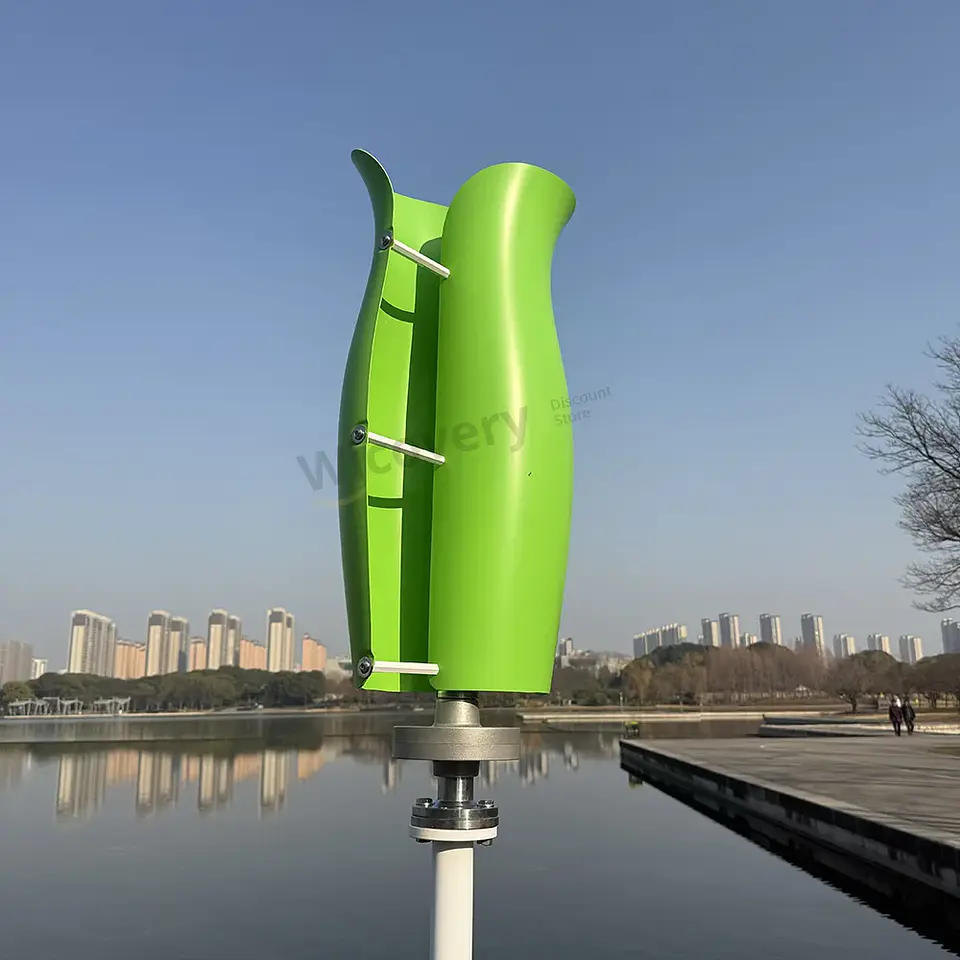 5KW 12V 24V 48V Wind Power Turbine Generator Home Farm 5000W 8000W 10000W Windmill 2 Blades with Mppt Controller 4