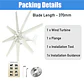 2kw Horizontal Wind Turbine Generator 48V 24V 12V Free Energy Magnetic Dynamo Strong Power 220v Inverter Output For Home - thumbnail 4