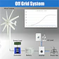 2kw Horizontal Wind Turbine Generator 48V 24V 12V Free Energy Magnetic Dynamo Strong Power 220v Inverter Output For Home - thumbnail 5