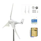 600W 12V 24V Wind Turbine Gennerator 3 or 5 Blades 12M/S Low Speed Windmill LED Indicate Light With Free MPPT Charge Controller - thumbnail 7