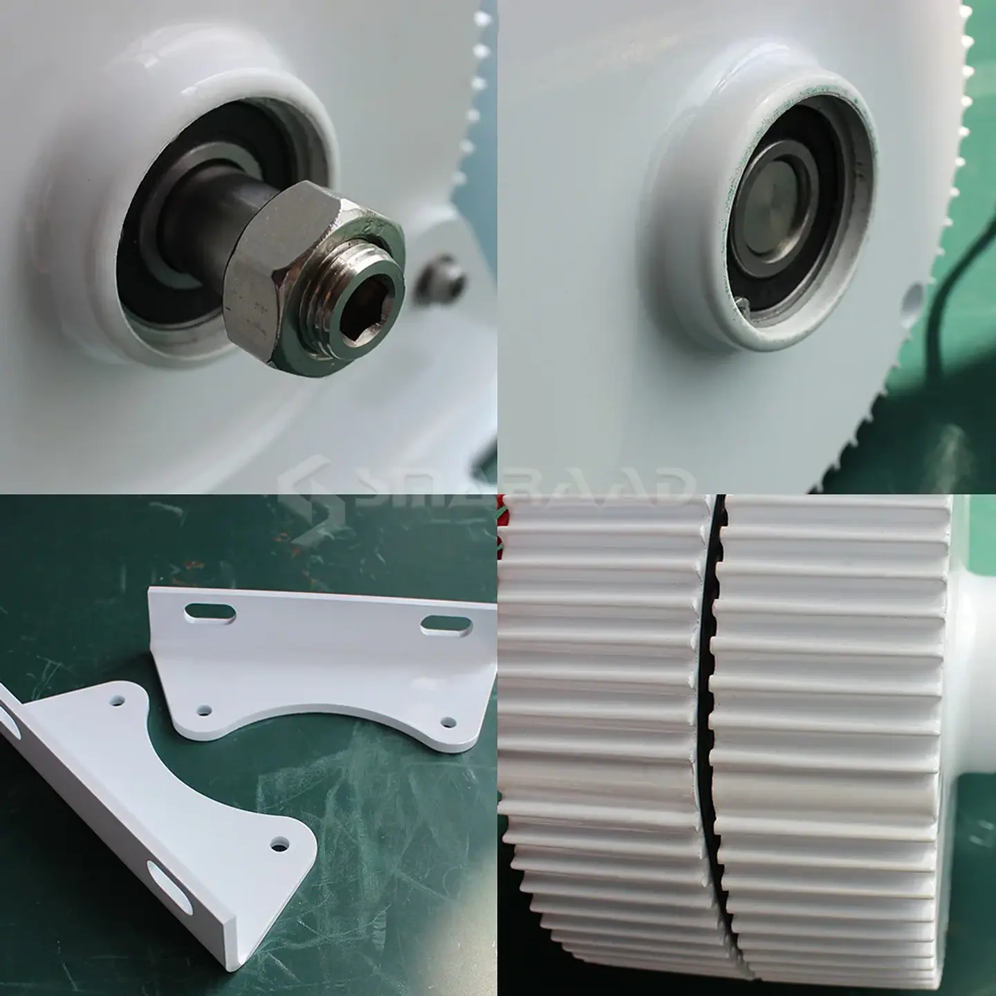 1000w Wind Turbine Generator PMG 12V 24V 48V 500 Rpm AC DC Power Magnetic Dynamo Water Turbine Hydro Alternator Free Energy 5