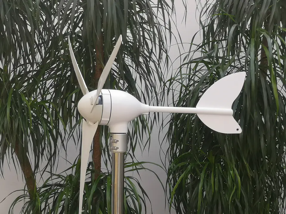 Small Wind Turbine Generator 300w 3 Blades S7 Series 12v 24v Wind Generators and Windmill 2