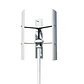20kw Vertical 250 RPM Wind Generator 24V 48V 96V 120V 3 Phase 50HZ 3 Blades No Noise Home Use Wind Turbine - thumbnail 7