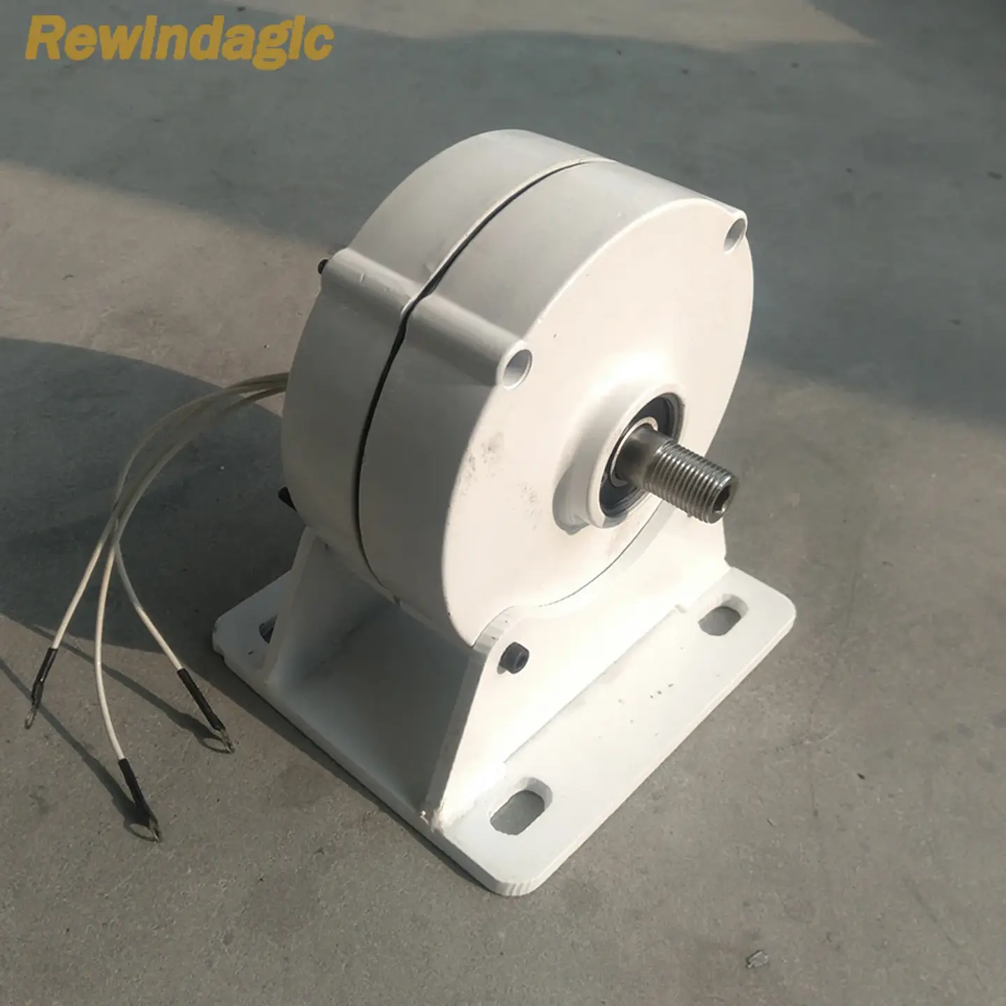 2KW 3KW Electric Generator Windmills Dynamo Water Turbine Gearless Permanent Magnet Generator 2000w 12V 24V 48V For Home Use 4