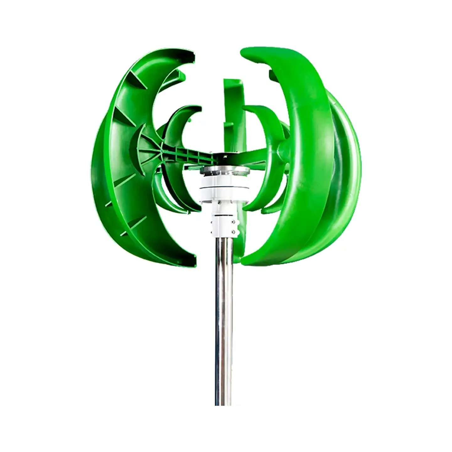 500W 12V 24V Household Wind Turbine Red Lantern Vertical Axis Windmill Generator Vawt for Residential Off-Grid Power Use 8