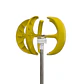 500W 12V 24V Household Wind Turbine Red Lantern Vertical Axis Windmill Generator Vawt for Residential Off-Grid Power Use - thumbnail 10