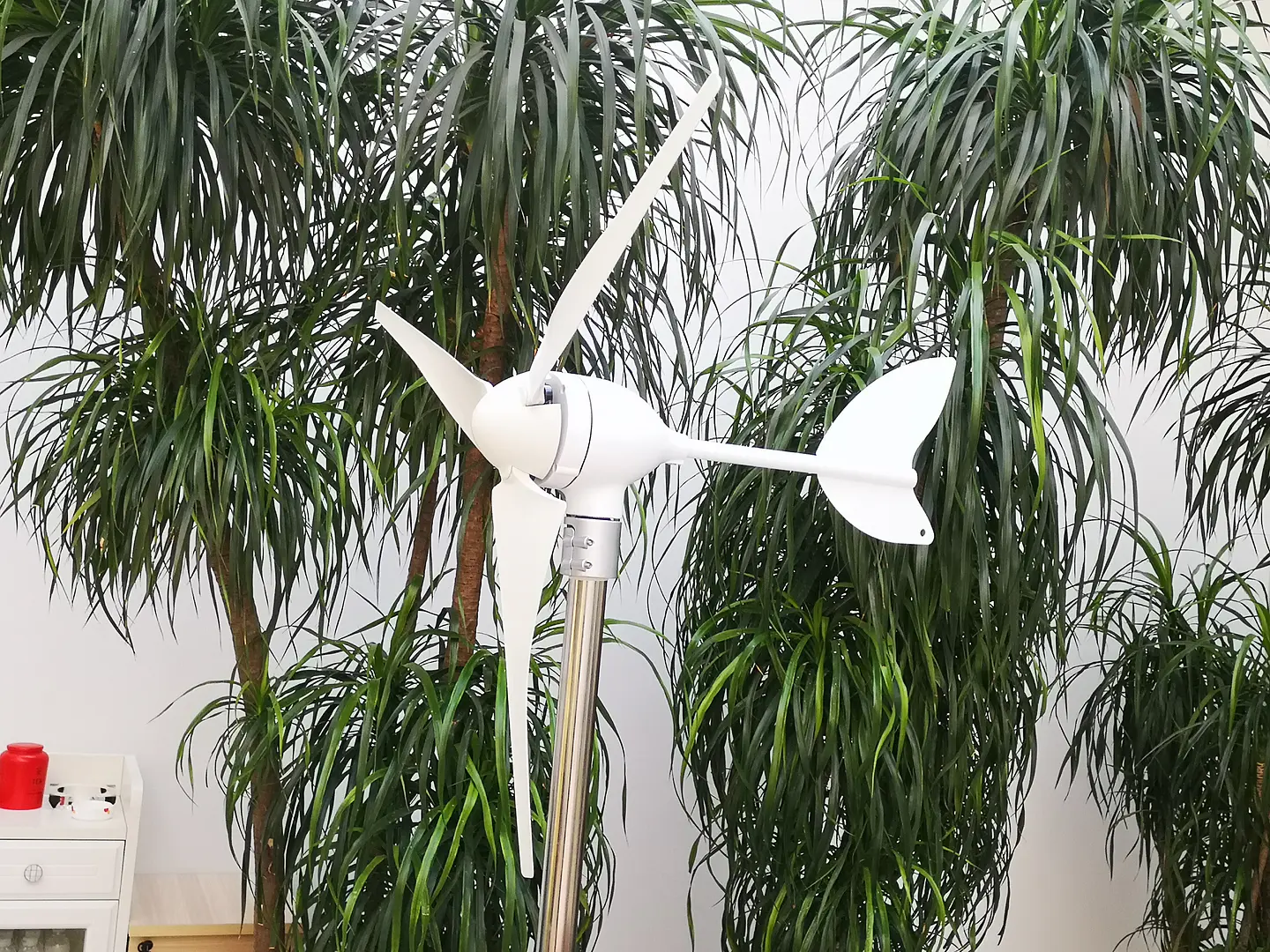Small Wind Turbine Generator 300w 3 Blades S7 Series 12v 24v Wind Generators and Windmill 4