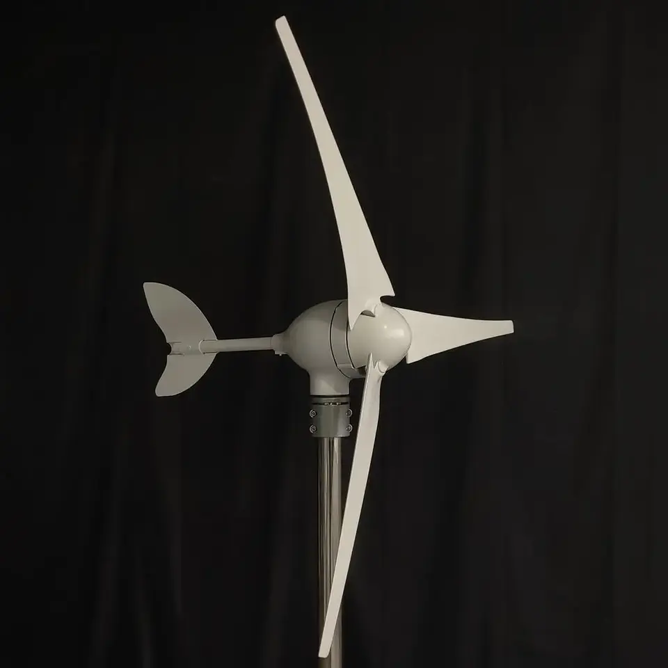 Small Wind Turbine Generator 300w 3 Blades S7 Series 12v 24v Wind Generators and Windmill 6