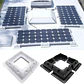 Solar Panel Mounting Bracket RV Top Roof Fixing Bracket Kit Photovoltaic Solar Panel Fixed Bracket ABS  For RV Camper Boat Yacht - thumbnail 2