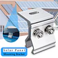1/4pcs Solar Panel Mounting Bracket Flat Roof Mount Photovoltaic Stainless steel Fixing Clamp System Installation Accessories - thumbnail 3