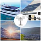 12 Pieces Solar Panel Mid Clamps Bracket Wide Photovoltaic Mounting Bracket - thumbnail 4