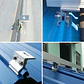 1/4pcs Solar Panel Mounting Bracket Flat Roof Mount Photovoltaic Stainless steel Fixing Clamp System Installation Accessories - thumbnail 4