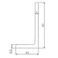Aluminum Solar Panel Mounting L Bracket PV Connection Rail Cross Interconnects For RV Boat Off Roof Solar Installation - thumbnail 6