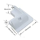 RV Solar Mounting Bracket Drill-Free Plastic Photovoltaic Panel Fixing Corner Brackets Kit For RV Caravans Vehicles Motorhomes - thumbnail 10
