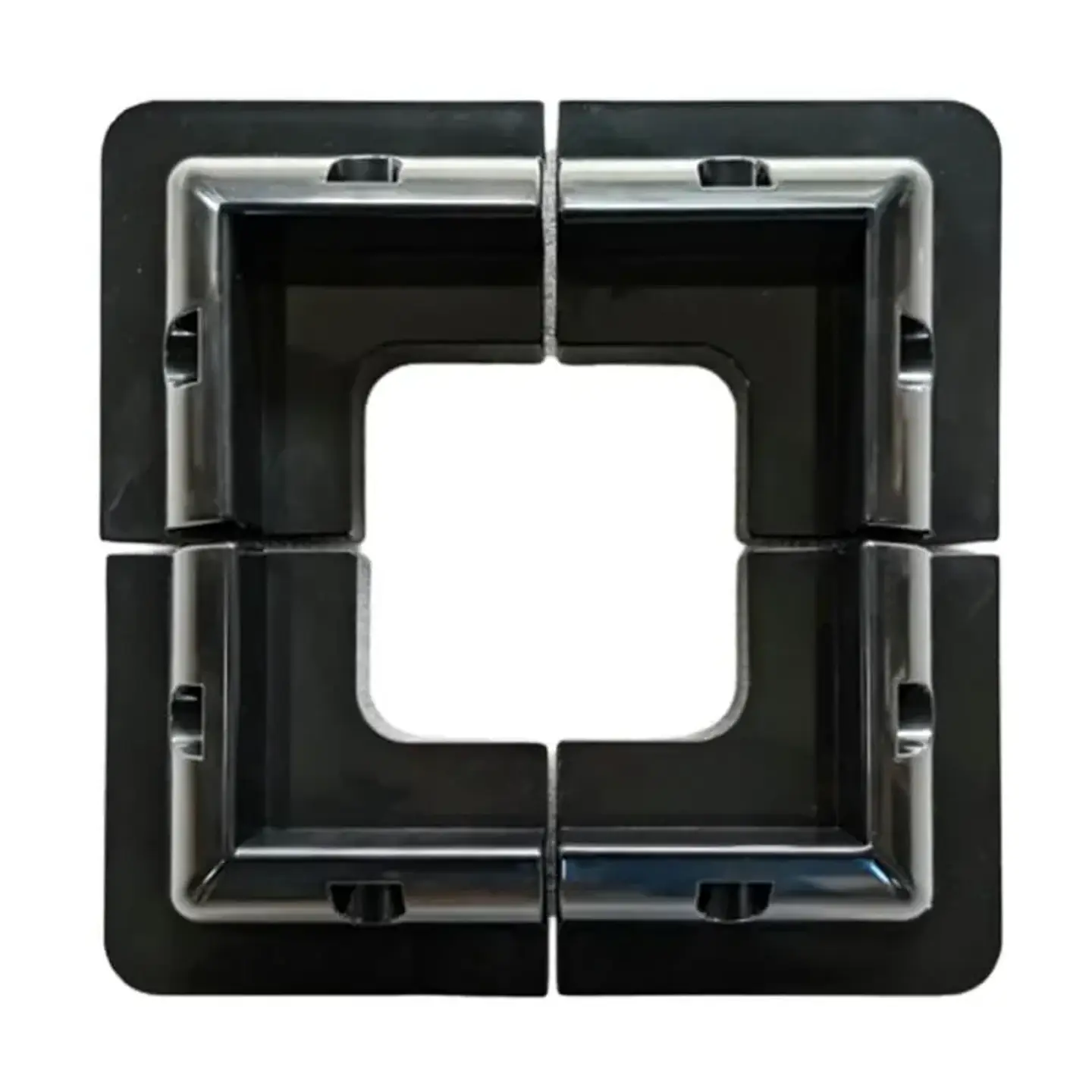 RV Solar Mounting Bracket Drill-Free Plastic Photovoltaic Panel Fixing Corner Brackets Kit For RV Caravans Vehicles Motorhomes 11