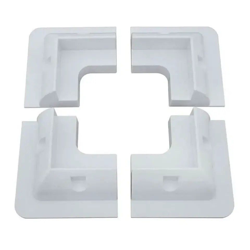 RV Solar Mounting Bracket Drill-Free Plastic Photovoltaic Panel Fixing Corner Brackets Kit For RV Caravans Vehicles Motorhomes 13