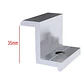 10Pcs Solar Panel Mounting Brackets Photovoltaic Solar Panel Racking Mounts  Accessories PV End Clamp Z Bracket Aluminum Alloy - thumbnail 6