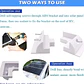 Solar Panel ABS Plastic Mounting Bracket with 5 Non Drilling Corner Kits, RV Marine Flat Top Camper and Caravan Installation - thumbnail 3