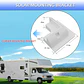 Solar Panel ABS Plastic Mounting Bracket with 5 Non Drilling Corner Kits, RV Marine Flat Top Camper and Caravan Installation - thumbnail 5