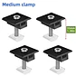 Solar Panel Mounting Fixing Clamp Adjustable Bracket End & Mid Clamp PV Panel Clip for Solar Panel PV System Install Accessories - thumbnail 8