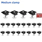 Solar Panel Mounting Fixing Clamp Adjustable Bracket End & Mid Clamp PV Panel Clip for Solar Panel PV System Install Accessories - thumbnail 14