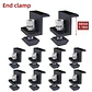 Solar Panel Mounting Fixing Clamp Adjustable Bracket End & Mid Clamp PV Panel Clip for Solar Panel PV System Install Accessories - thumbnail 18