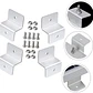 Solar Panel Z Brackets Mount Mounting Kits with Nuts and Bolts for RV, Trailers, Boats, Yachts, Wall, Off Gird Roof Installation - thumbnail 2