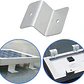 Solar Panel Z Brackets Mount Mounting Kits with Nuts and Bolts for RV, Trailers, Boats, Yachts, Wall, Off Gird Roof Installation - thumbnail 3