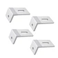 10pcs Solar Panel Mounting Brackets Flat Roof Mount Kit  Photovoltaic 90 Degree L Bracket Solar System Installation Accessories - thumbnail 2