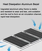 Solar Panel Aluminum Mounting Bracket Kits Roof Z-Style Bracket Mount Photovoltaic Panel Z-bracket Stand For Car Boat RV Yacht - thumbnail 6