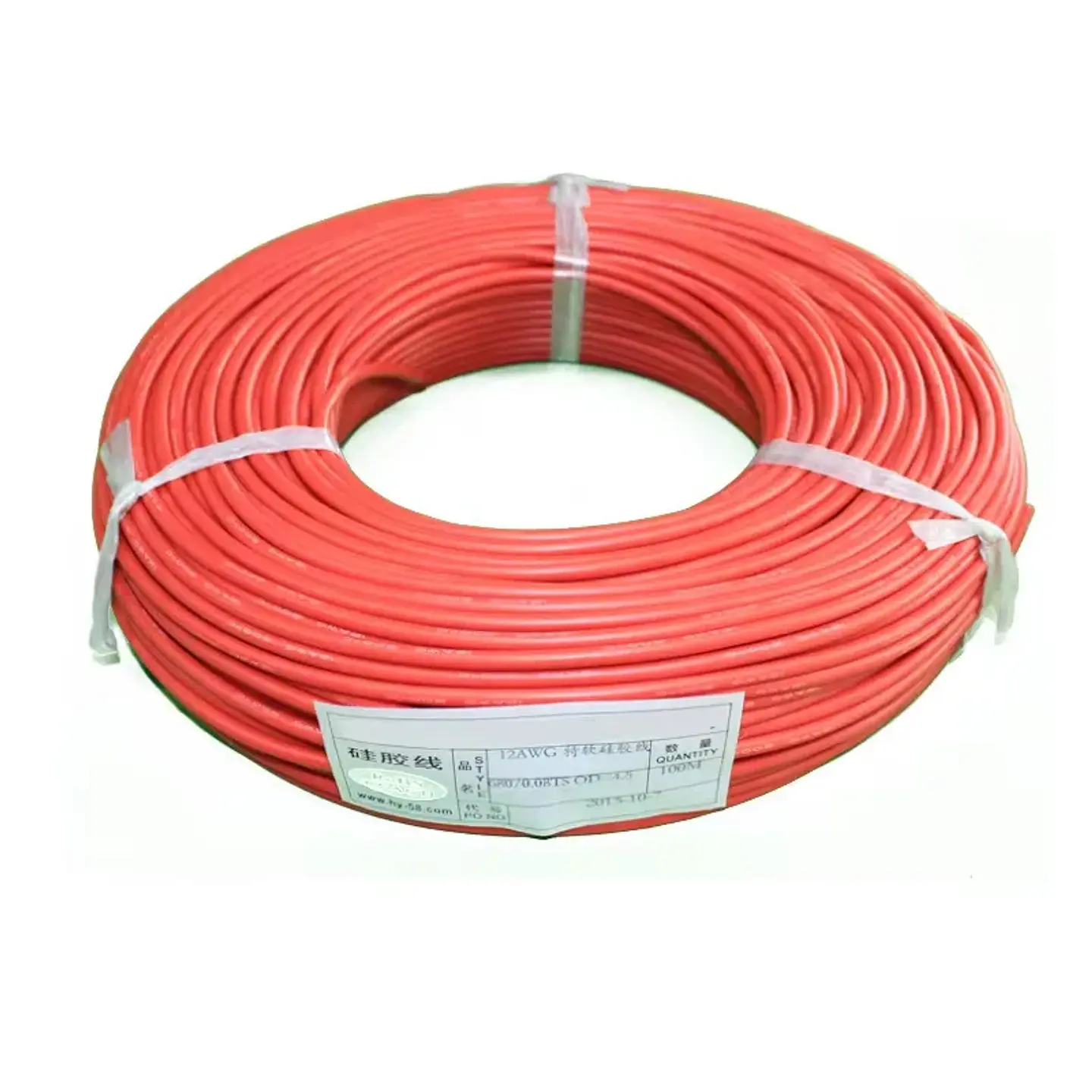10 Meter/Lot High Quality Wire Silicone 10 12 14 16 18 20 22 24 26 28 30 AWG 5m Red and 5m Black Color 4