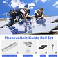 12 Pcs Solar Panel Bracket Kit  Aluminium Mounting Rail 30mm/35mm End Clamps Brackets for Flat Roof PV Mounting Rail - thumbnail 4