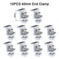Solar Panel Adjustable Bracket Clamps PV Bracket Mounting Clip Solar Mid And End Clamp 30mm 35mm 40mm For Fixing Solar Panel - thumbnail 7