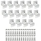 Solar Panel Z Brackets Mount Mounting Kits with Nuts and Bolts for RV, Trailers, Boats, Yachts, Wall, Off Gird Roof Installation - thumbnail 7