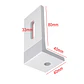 10pcs Solar Panel Mounting Brackets Flat Roof Mount Kit  Photovoltaic 90 Degree L Bracket Solar System Installation Accessories - thumbnail 6