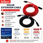 Solar Extension Cable 1-10M Waterproof PV Wire Red Black 2.5/4/6mm² Copper Cable for RV Home Off Grid Solar System - thumbnail 7